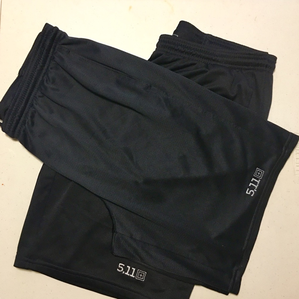 2 Pair 5.11 Tactical Series Athletic Shorts